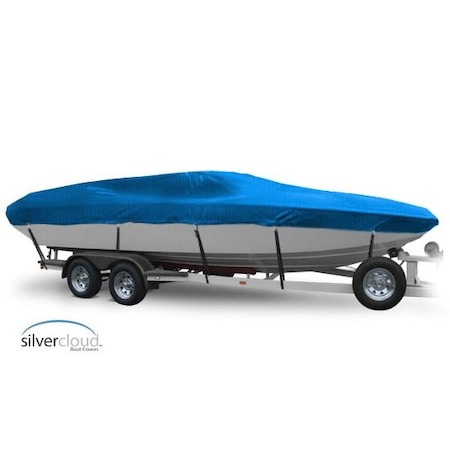 Eevelle Boat Cover DAY CRUISER, Outboard Fits 21ft 6in L up to 96in W Royal SCDAYC2196B-RYL